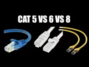 Cat 5, 6 and 8 image